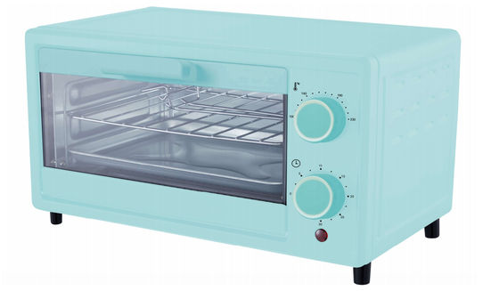 Grüne automatische elektrische Ofen 800W COLUMBIUM Bescheinigung mit Alumilized backen Pan