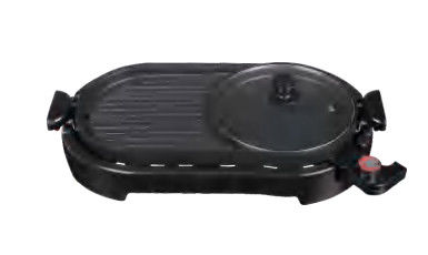 Anti Corrosion Smoke Free Grill , 1650watt Smokeless Gas Grill