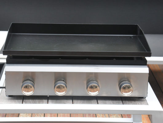 240V 1000W 4 Burner Stainless Steel Outdoor Grill Rustproof