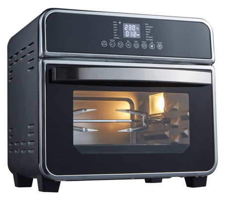 Toasterofen-Luftbratpfanne des Schwarzen 15L